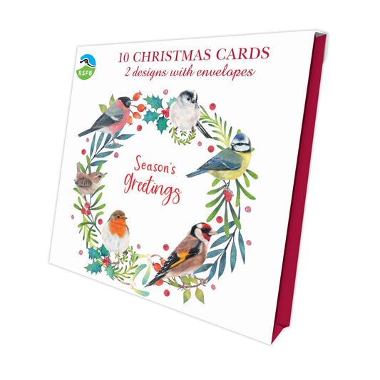 Birds & Foliage - RSPB Luxury Christmas 10 Card Pack