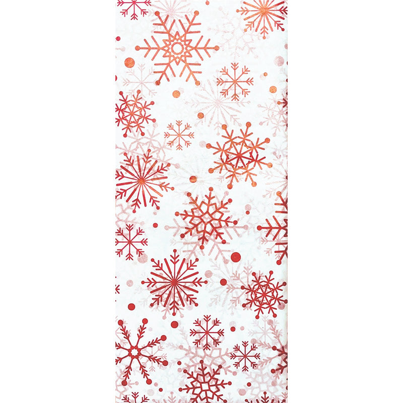Christmas Tissue Paper Pack - Spiraling Snowflakes