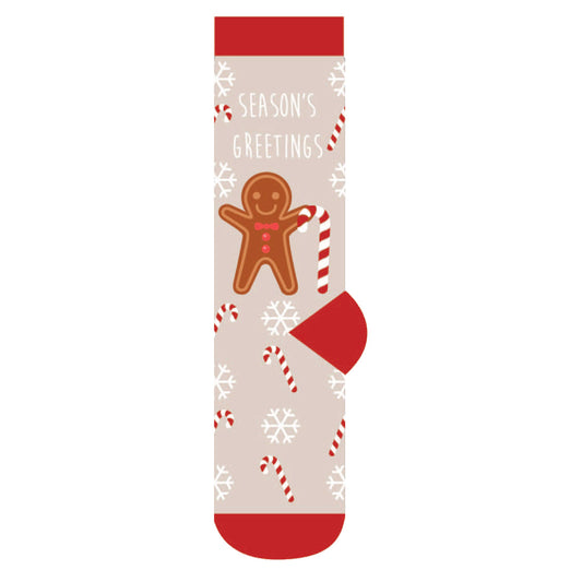 Socks - Gingerbread Man (1 Pair)