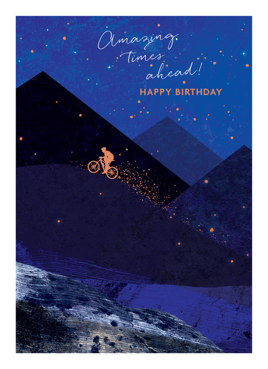 Midnight Wishes Card Collection - Cycling