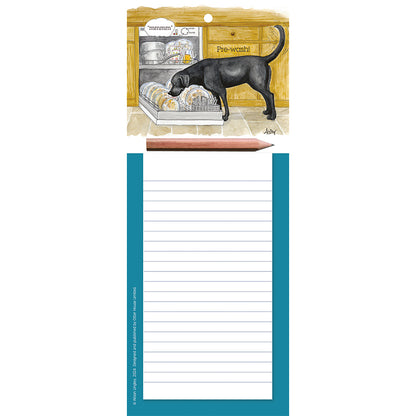 Magnetic Memo Pad - Alison's Animals - Pre-Wash