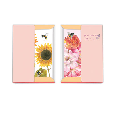 Notecard Pack (12 Cards) - Beautiful Blooms