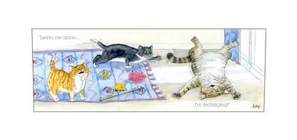 Alison's Animals - I'm Recharging - Tarka Mug
