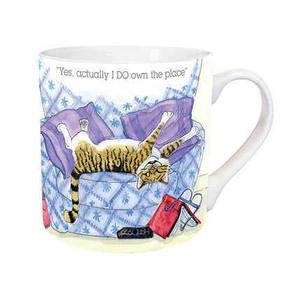 Alison's Animals - Actually I Do Own The Place - Tarka Mug