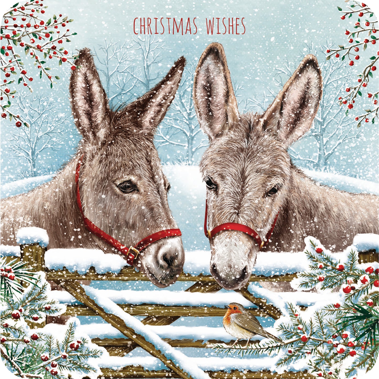 Luxury Charity Christmas Card Pack - Over the Gate