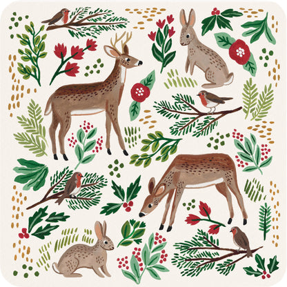 Luxury Charity Christmas Card Pack - Woodland Animals