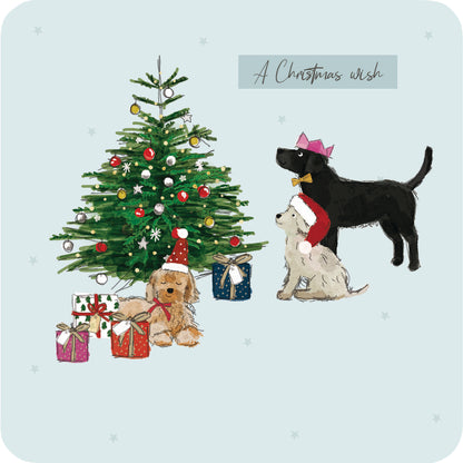 Luxury Charity Christmas Card Pack - Pups & Presents