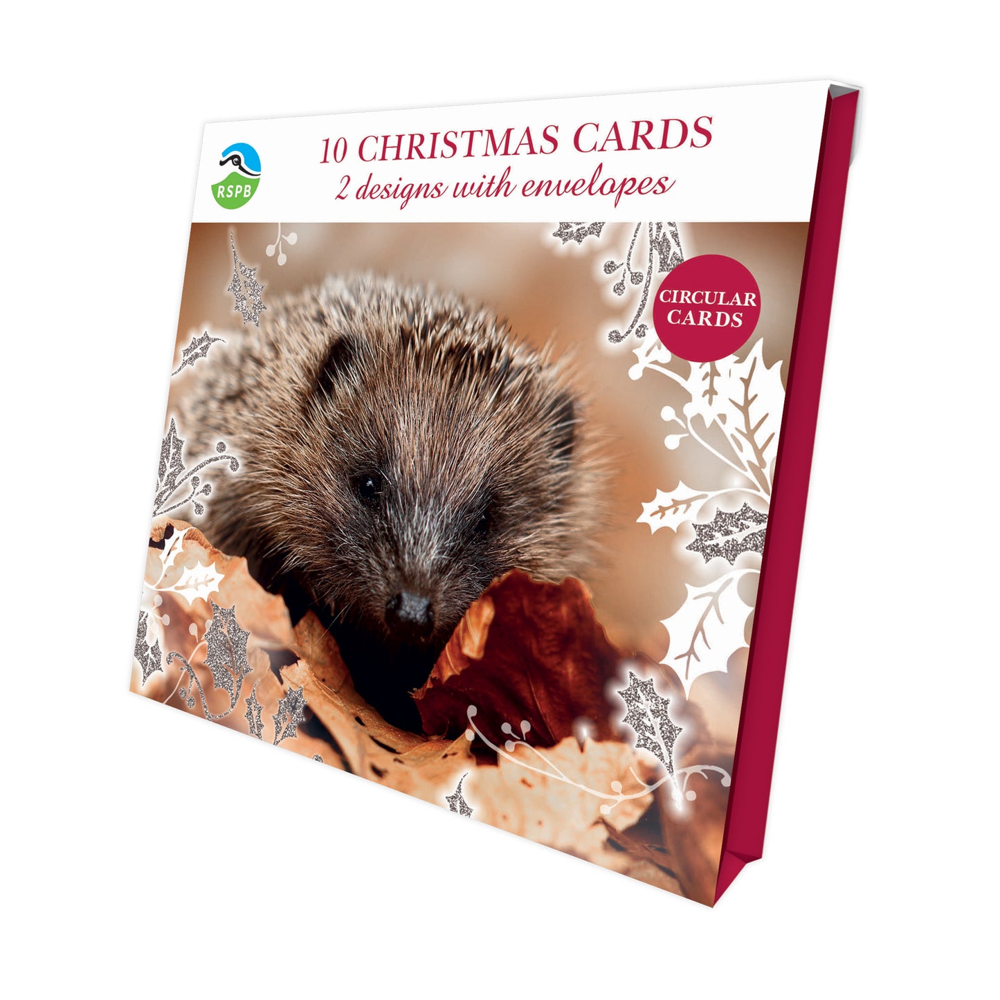 RSPB Luxury Christmas Cards (10 Cards) - Hedgehog & Hare