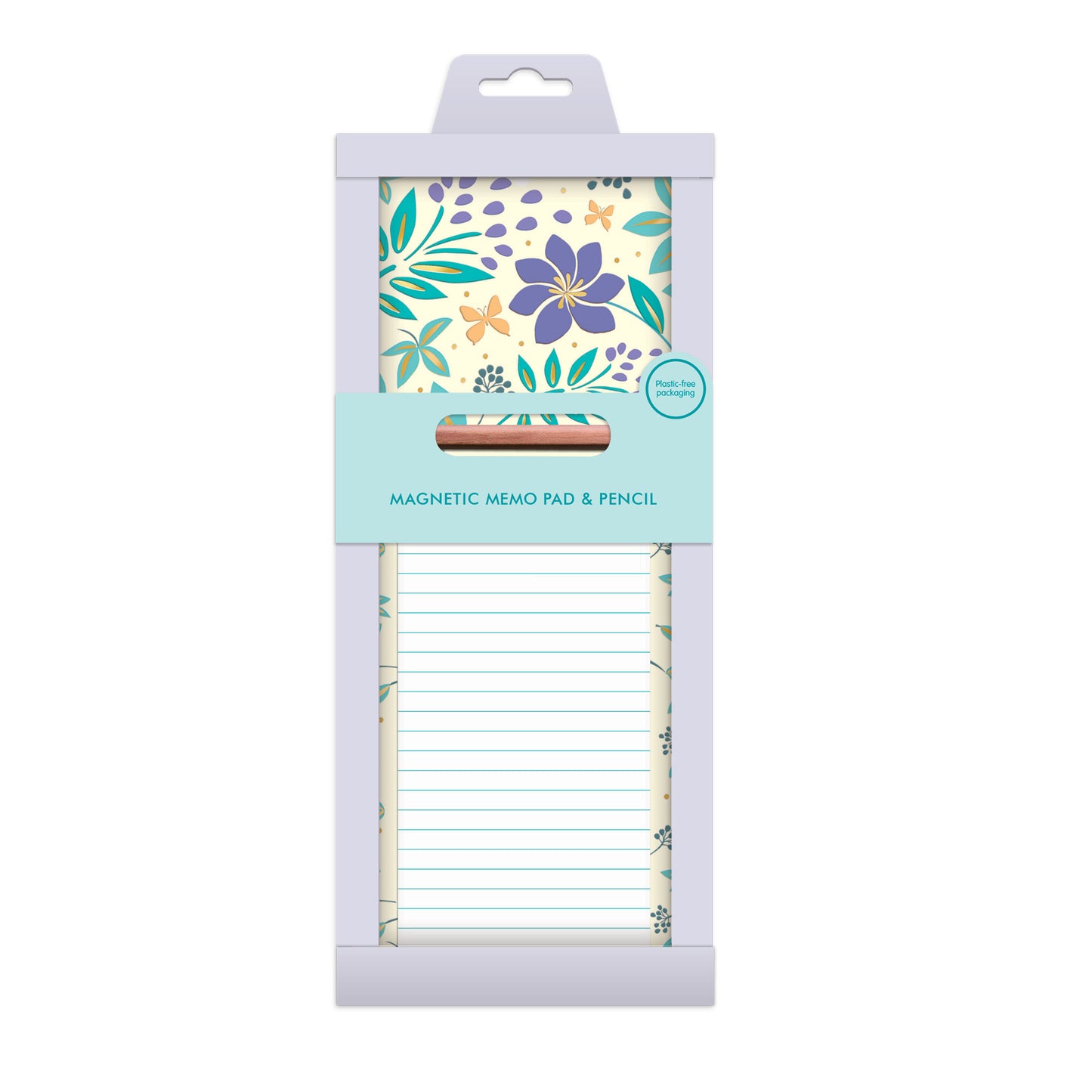 Magnetic Memo Pad - Lucilla Lavender - Scatterly