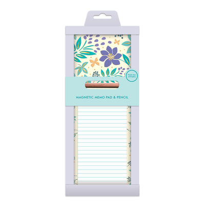 Magnetic Memo Pad - Lucilla Lavender - Scatterly