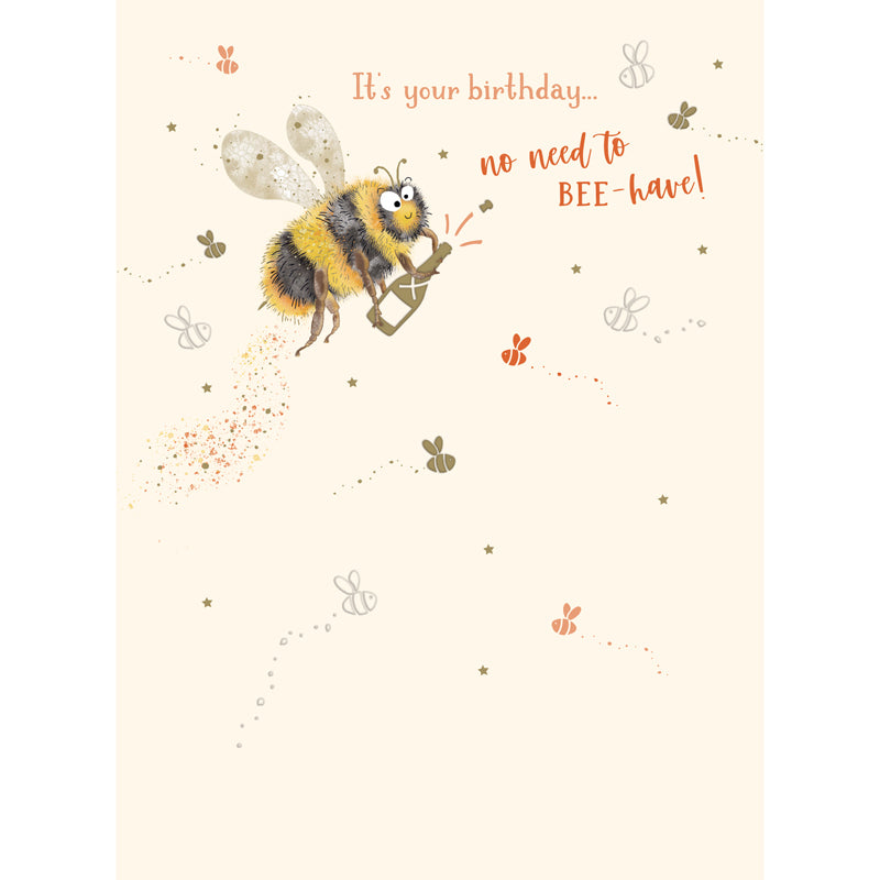 Animal Crackers Card Collection - Bee-Have Bee