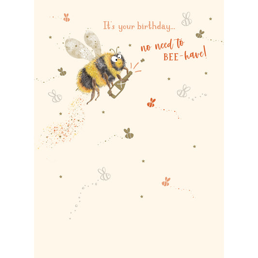 Animal Crackers Card Collection - Bee-Have Bee