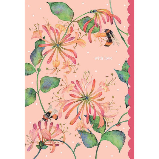 Meadow & Seashore Card Collection - Pink Bees