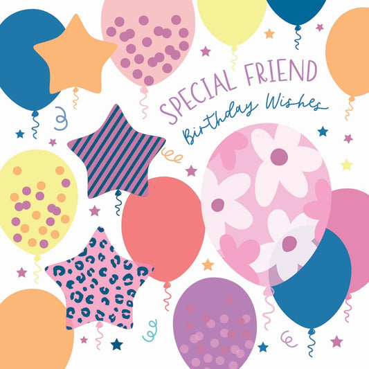 Pattern Happy Card Collection - Birthday Balloons