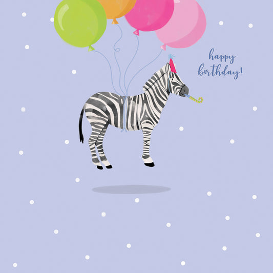 Party Animals Card Collection - Zebra