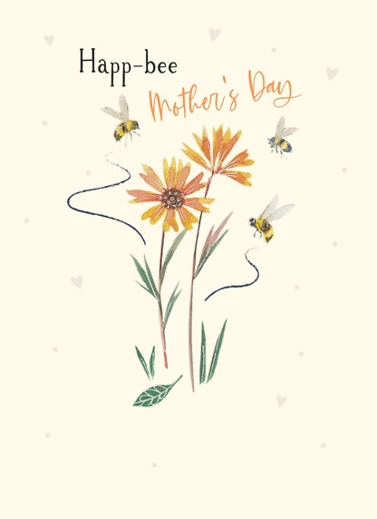 Mother's Day Card - Happ-Bee Mother's Day