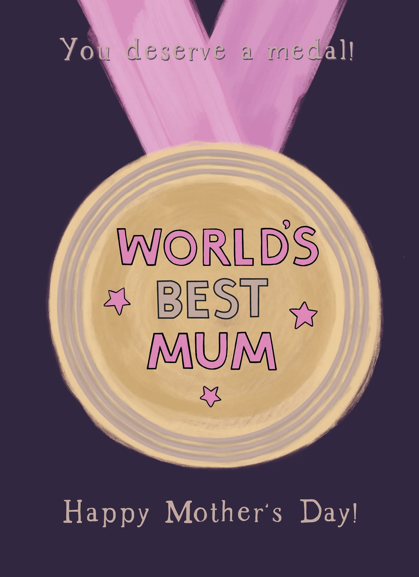 Mother's Day Card - Worlds Best Mum