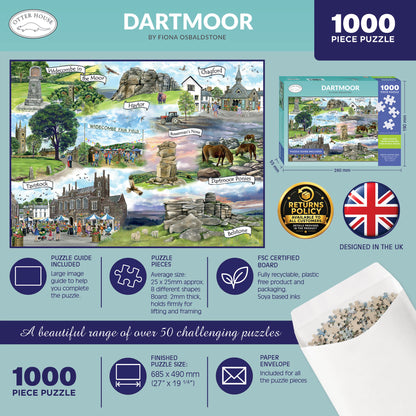 Dartmoor - 1000 Piece Jigsaw Puzzle