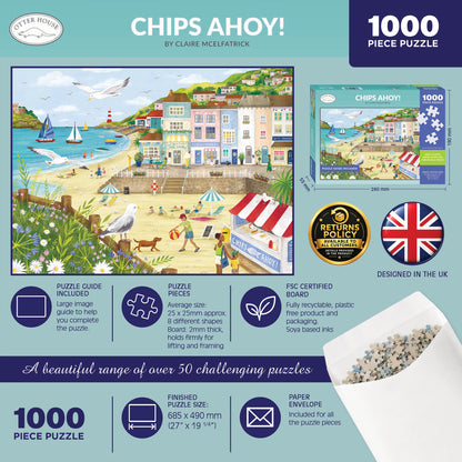 Chips Ahoy! - 1000 Piece Jigsaw Puzzle