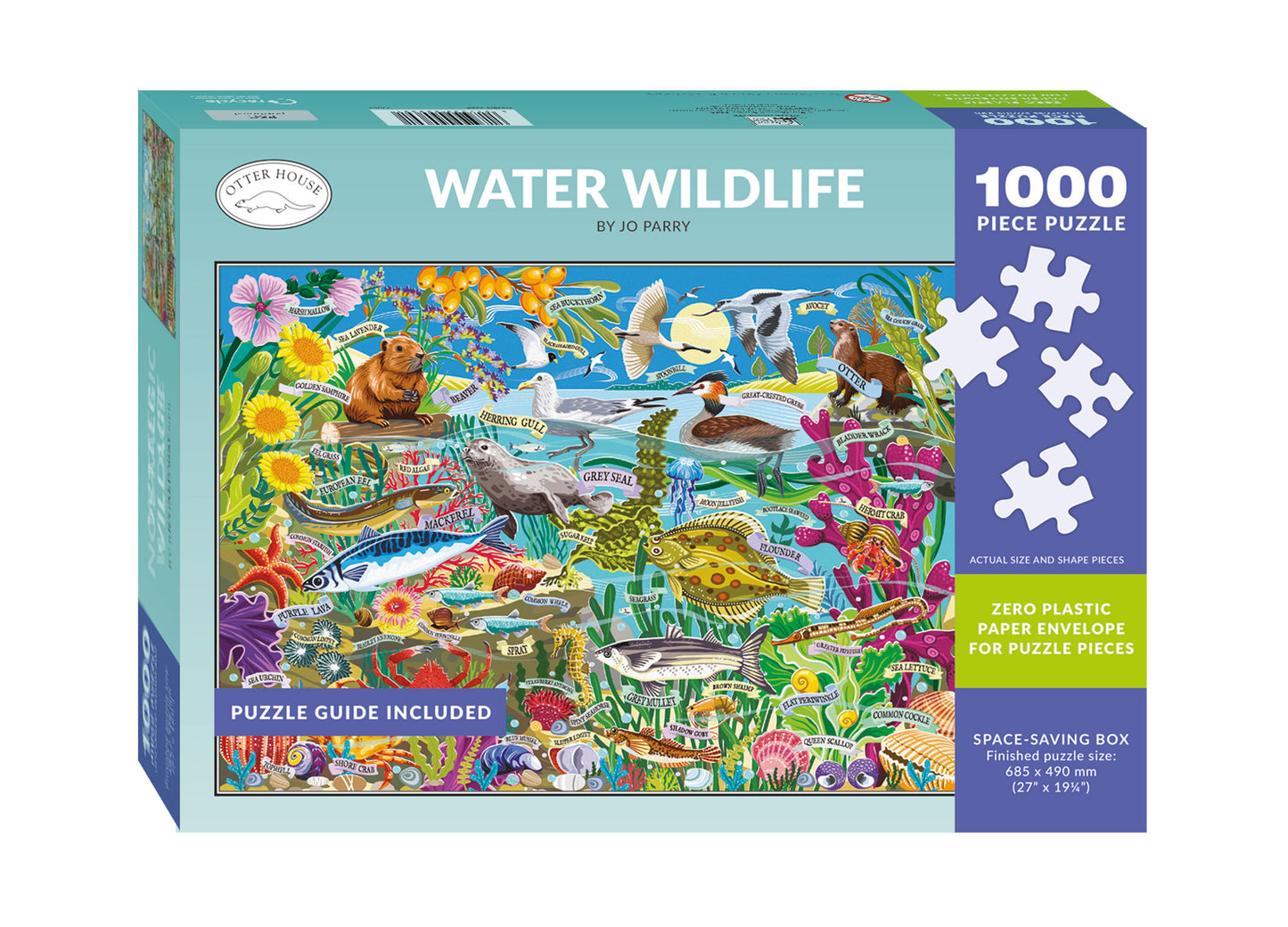 Water Wildlife - 1000 Piece Jigsaw Puzzle