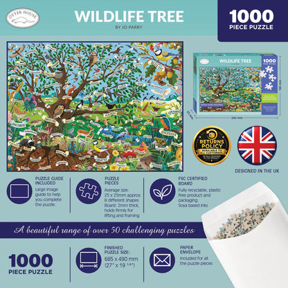 Wildlife Tree - 1000 Piece Jigsaw Puzzle