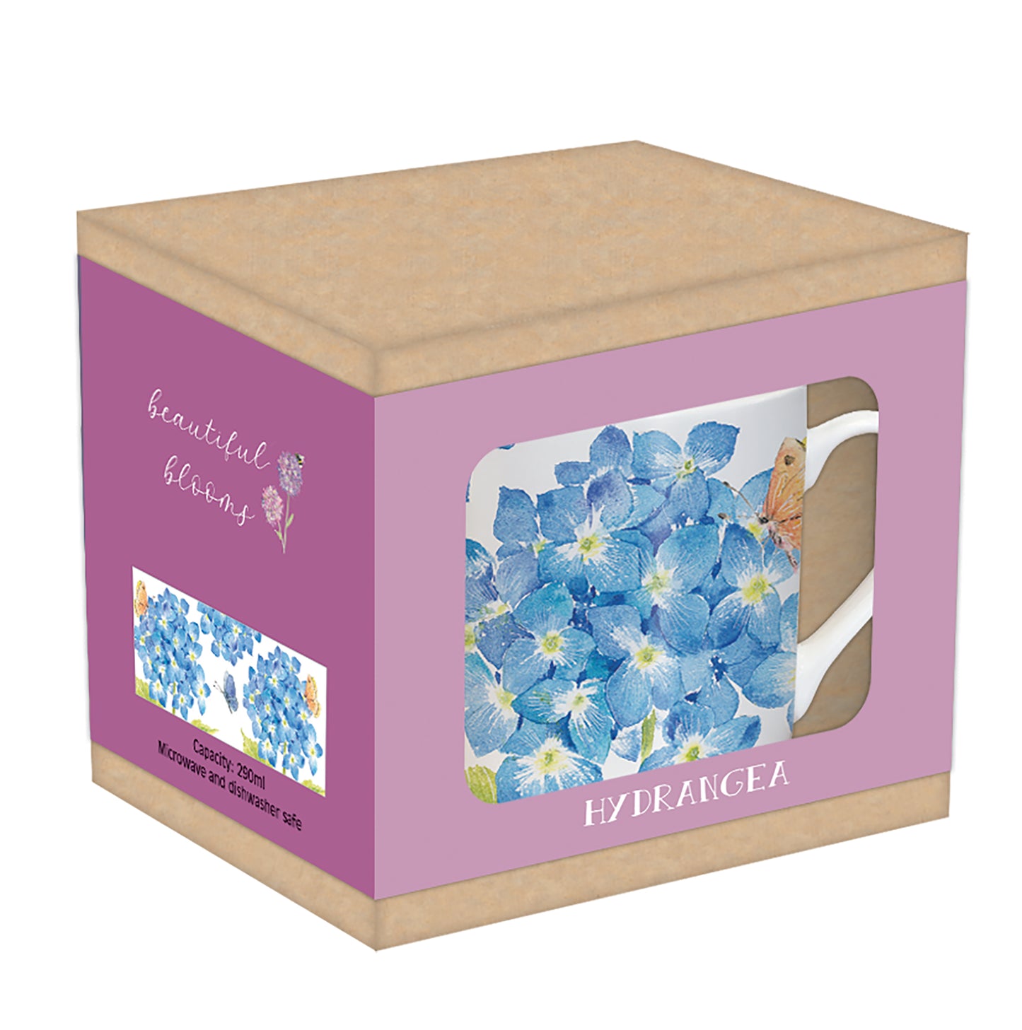 Beautiful Blooms - Hydrangea - Tarka Mug