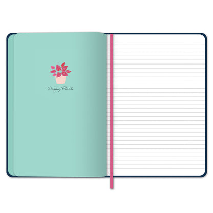 Happy Plants - Softcover Notebook (A5)