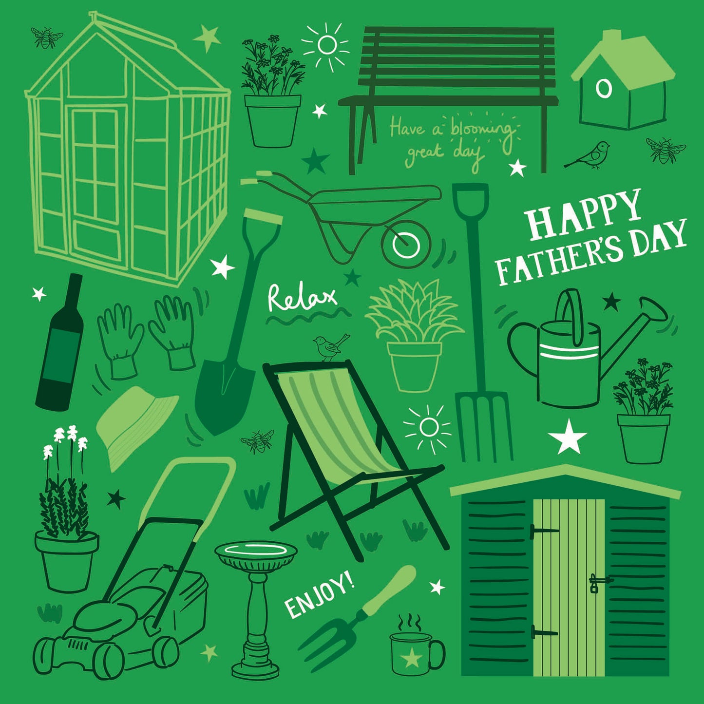 Father's Day Card - Gardening