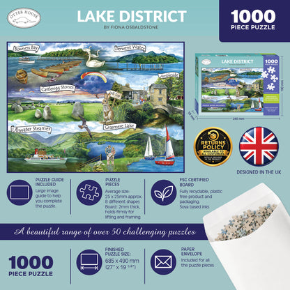 Lake District - 1000 Piece Jigsaw Puzzle