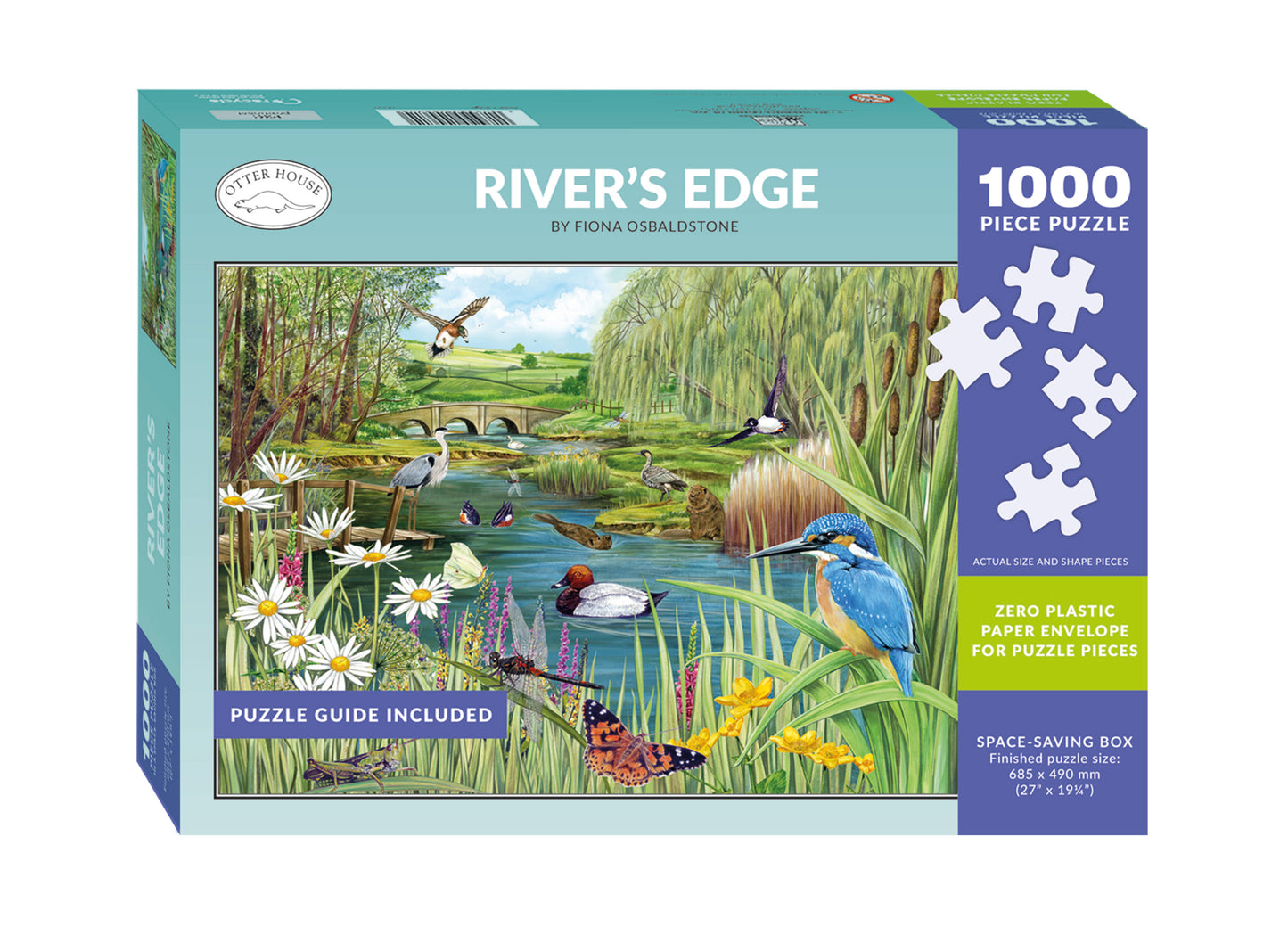 River's Edge - 1000 Piece Jigsaw Puzzle