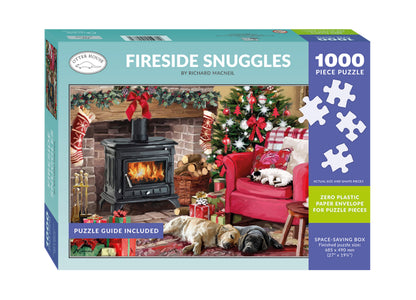 Fireside Snuggles - 1000 Piece Jigsaw Puzzle
