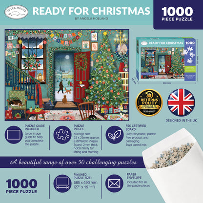 Ready for Christmas - 1000 Piece Jigsaw Puzzle