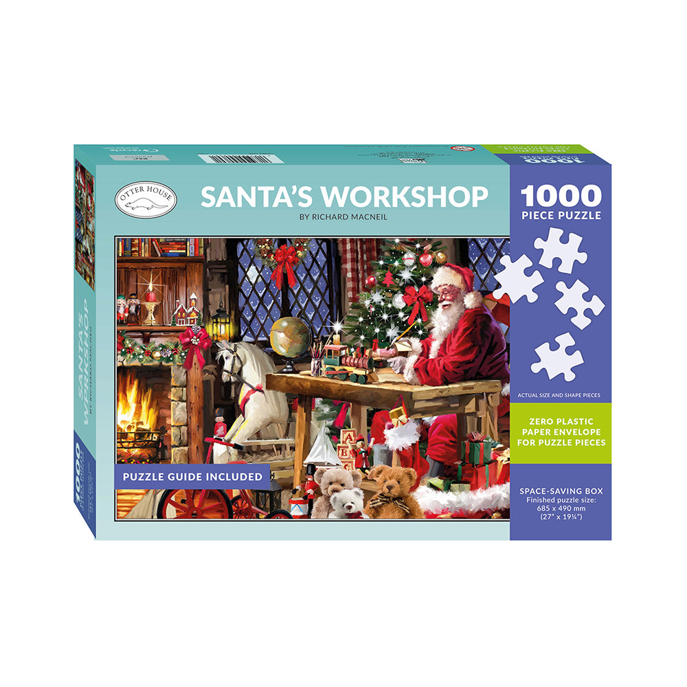 Santa's Workshop - 1000 Piece Jigsaw Puzzle
