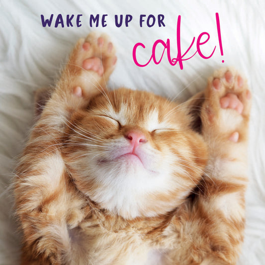 Pet Pawtrait Card - Cake!