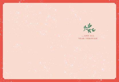 Christmas Card (Single) - Grandma - Wreath