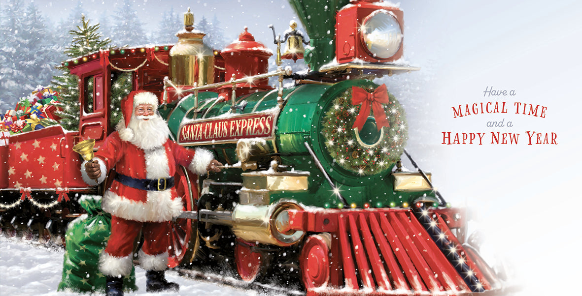 Christmas Card (Single) - Son - Santa Train