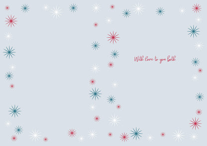 Christmas Card (Single) - Brother & Sister In Law - Couple Walking