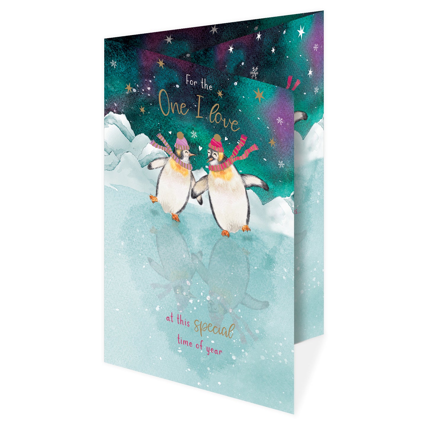Christmas Card (Single) - One I Love (Male) - Penguins