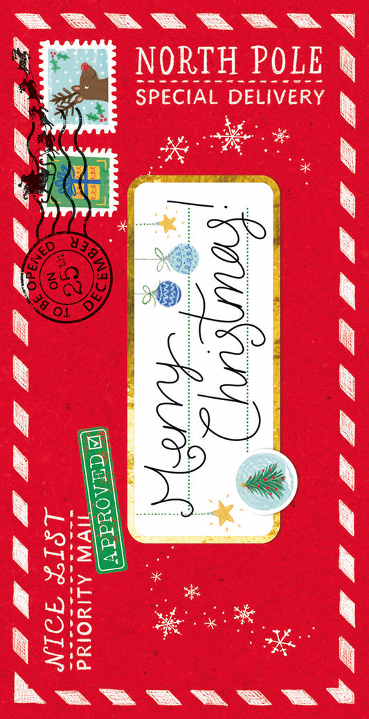 Christmas Money Wallet - Special Deliver
