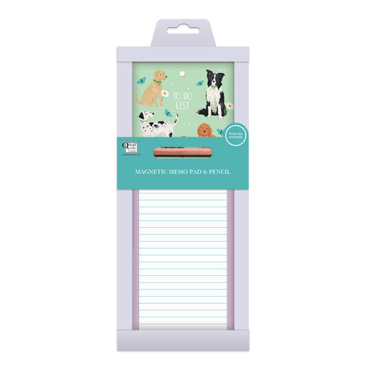 Magnetic Memo Pad - Mixed Dogs