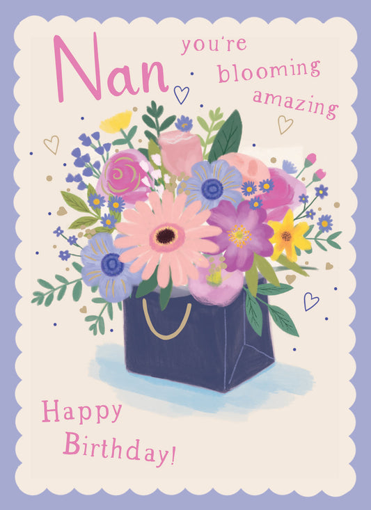 Family Circle Card - Blooming Amazing (Nan)