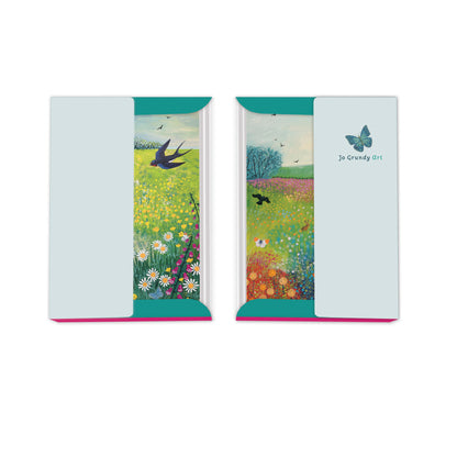 Notecard Pack (12 Cards) - Jo Grundy - Midsummer Meadow
