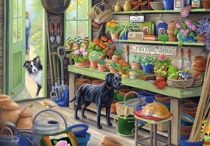 The Potting Shed 500 Piece Jigsaw Puzzle