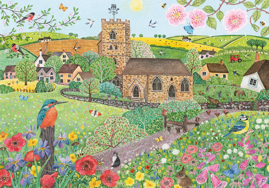 Summer Village 500 Piece Jigsaw Puzzle
