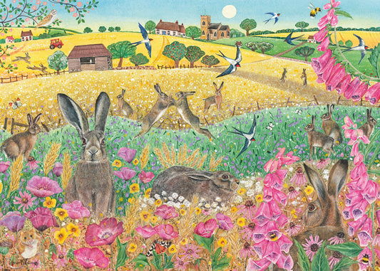 A Husk of Hares 1000 Piece Jigsaw Puzzle