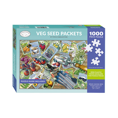 Veg Seed Packets 1000 Piece Jigsaw Puzzle