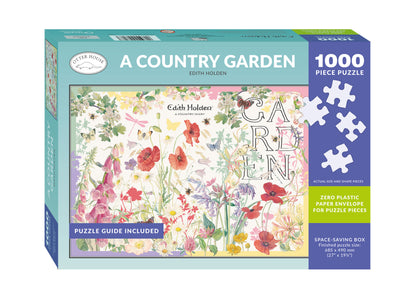 Edith Holden - A Country Garden 1000 Piece Jigsaw Puzzle