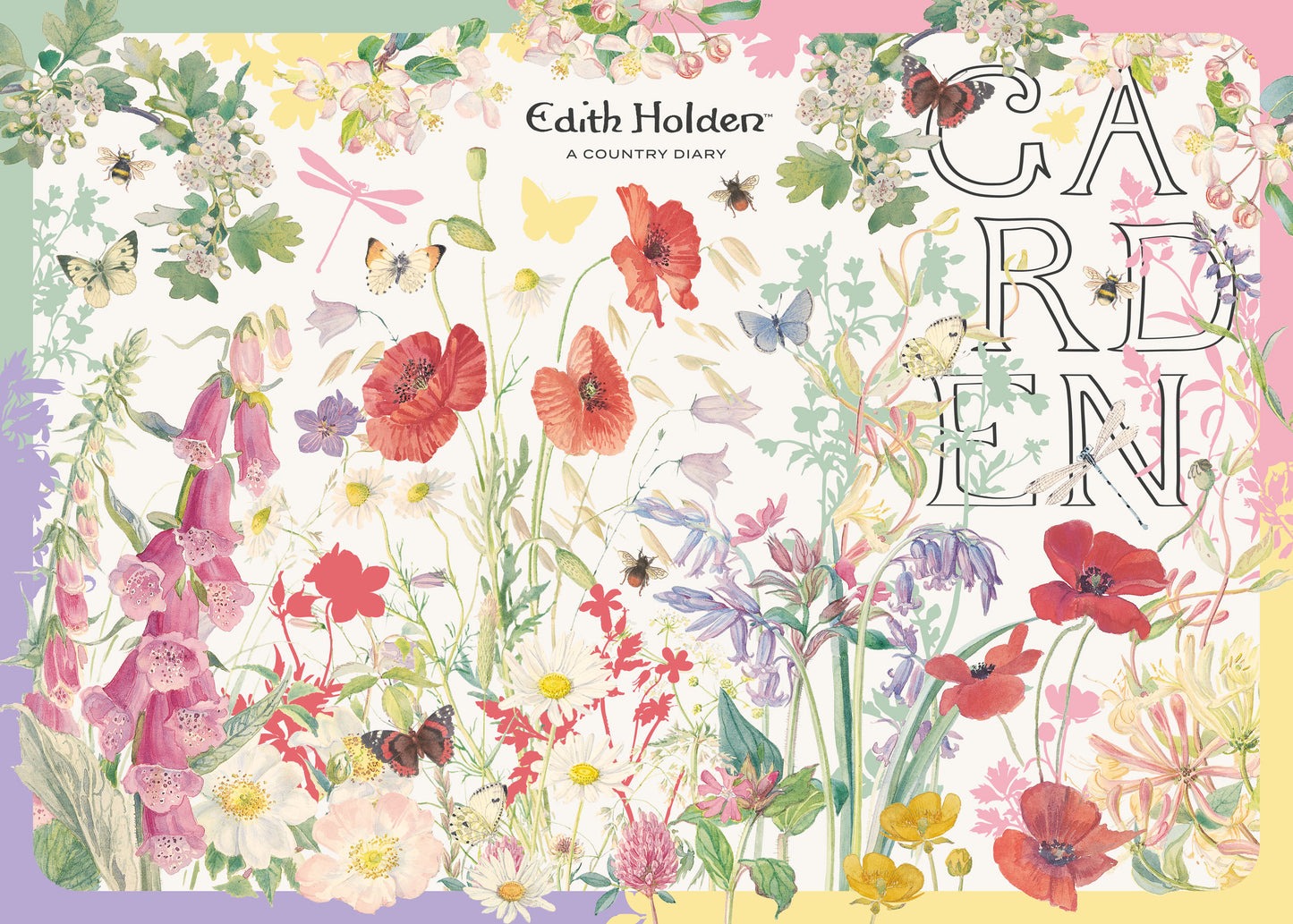 Edith Holden - A Country Garden 1000 Piece Jigsaw Puzzle
