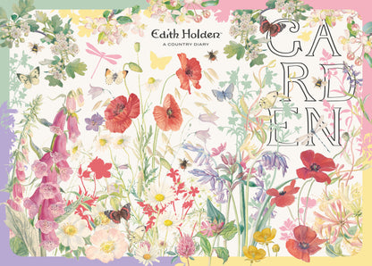 Edith Holden - A Country Garden 1000 Piece Jigsaw Puzzle