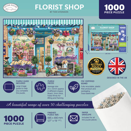 Florist Shop 1000 Piece Jigsaw Puzzle